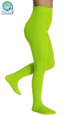 CALZA COLLANT TINTA UNITA VERDE MELA BAMBINA